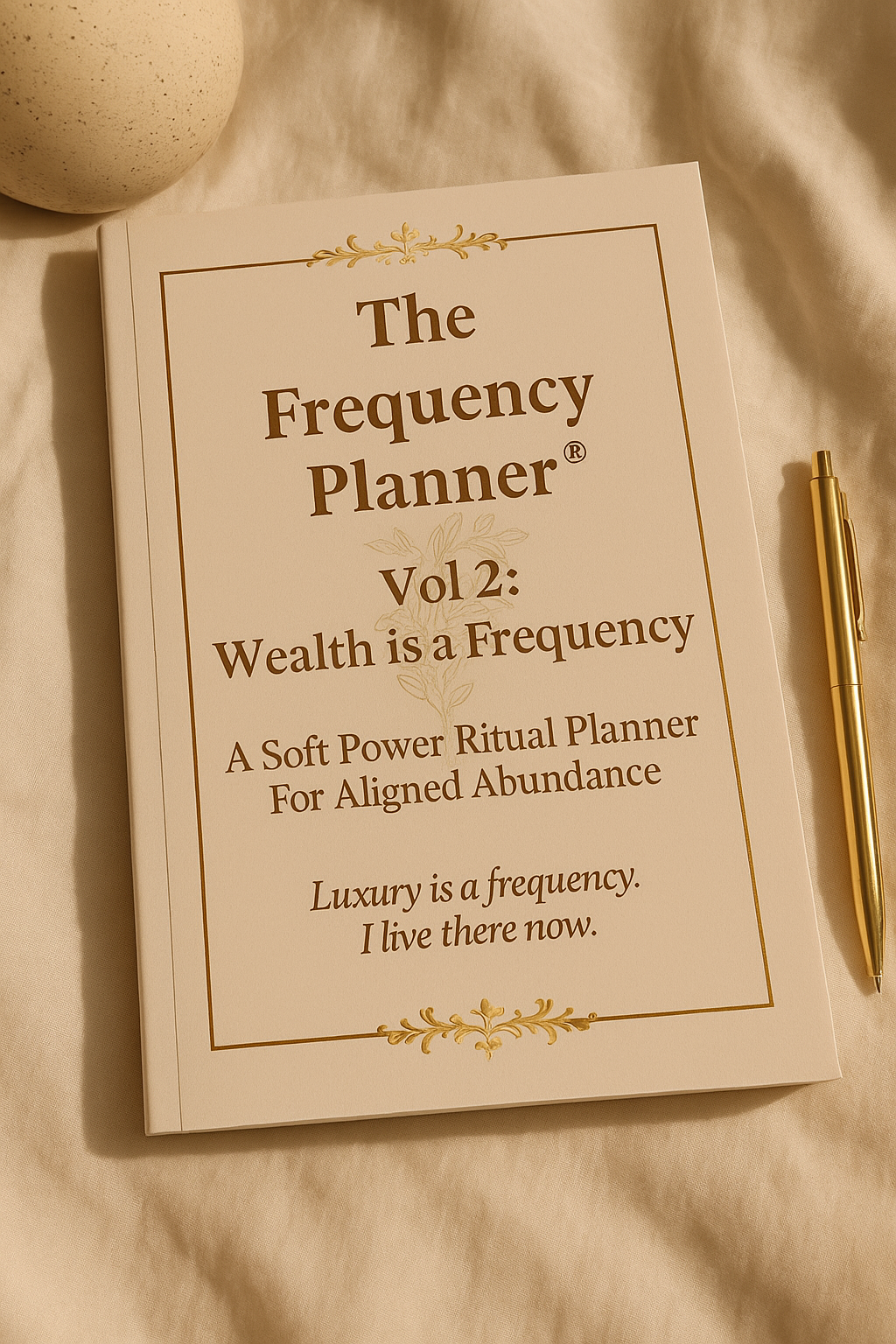 Printed Edition |The Frequency Planner™ Vol. 2: Wealth Is A Frequency