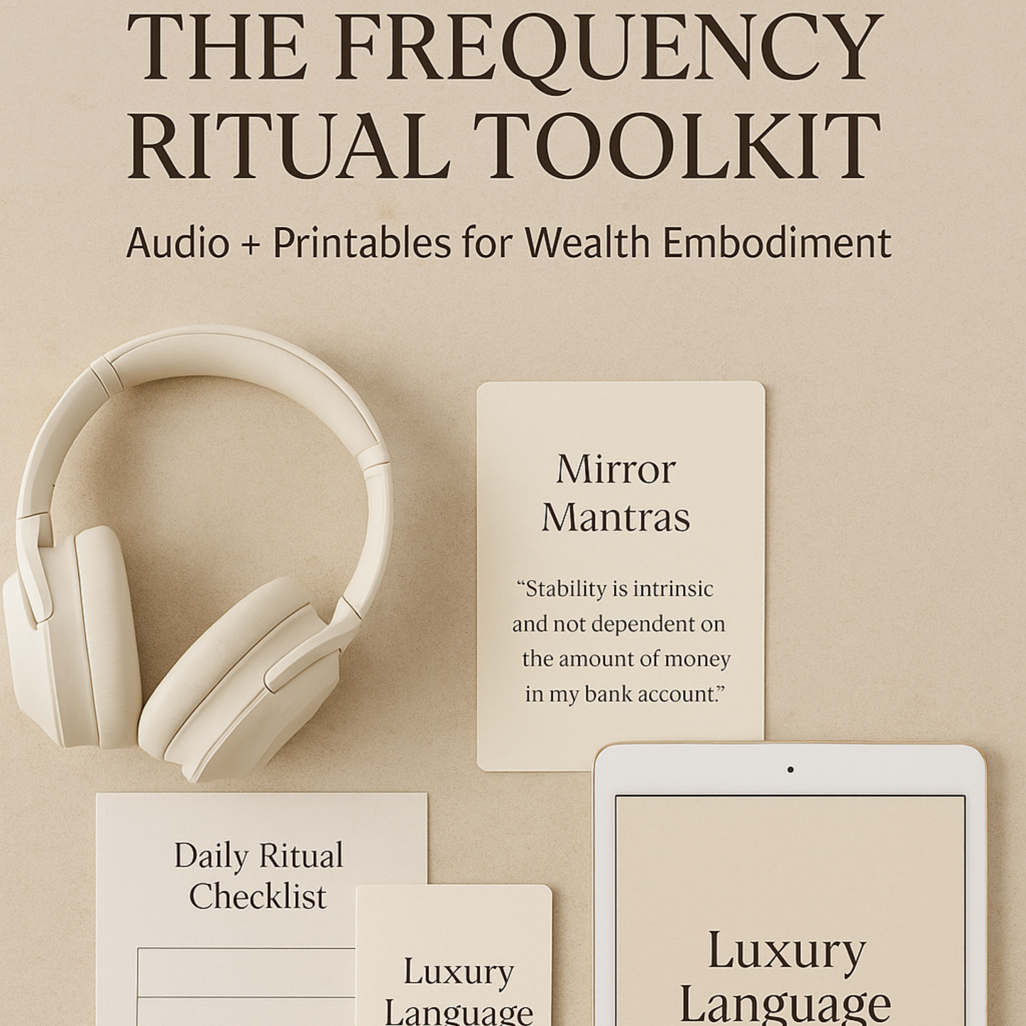 The Frequency Ritual Toolkit (Wealth Edition)
