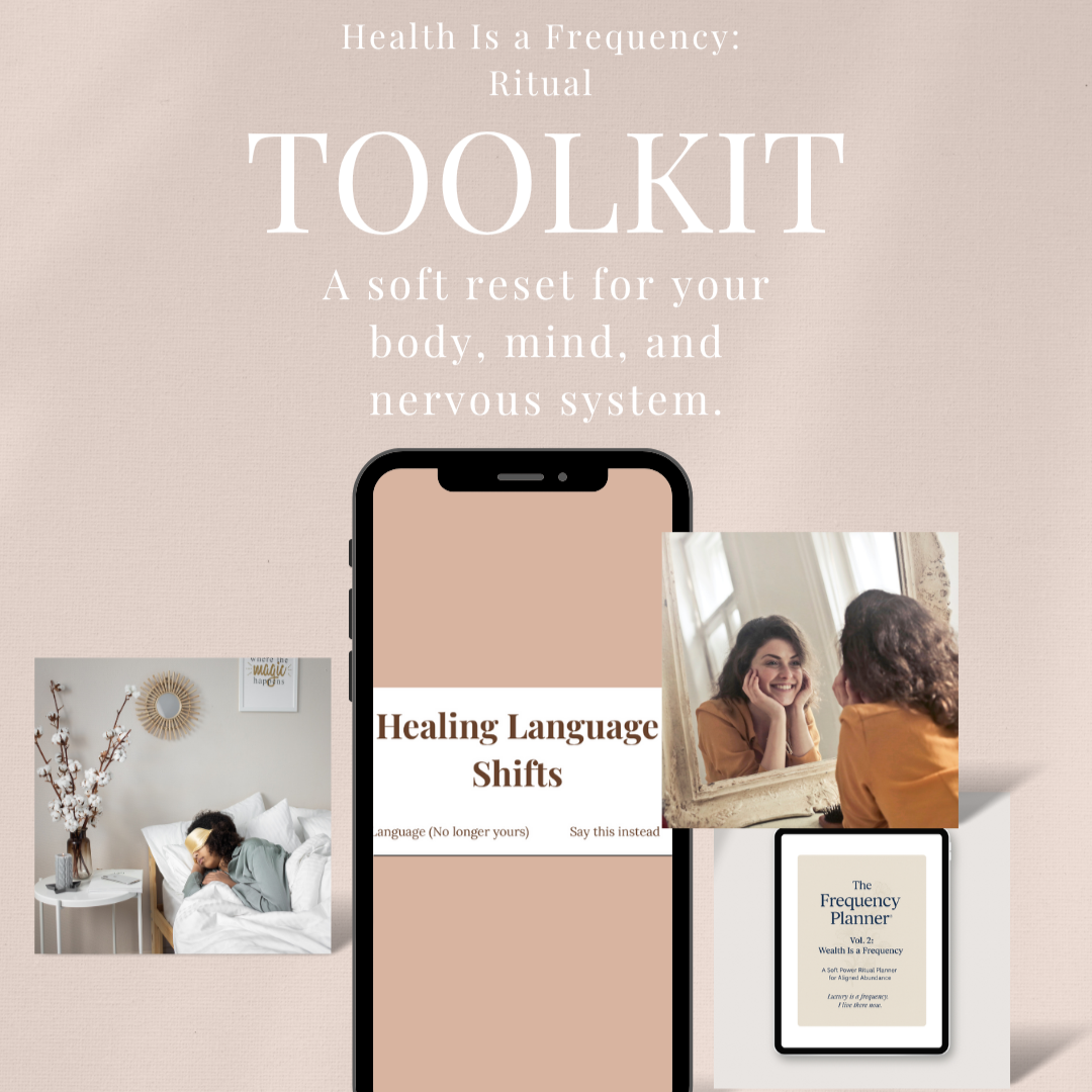 🌿 Health Is a Frequency: Ritual Toolkit