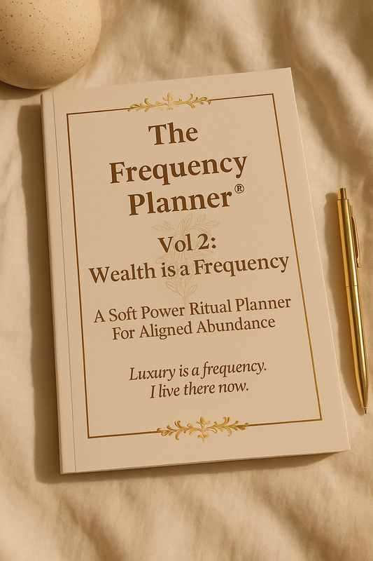Printed Edition |The Frequency Planner™ Vol. 2: Wealth Is A Frequency