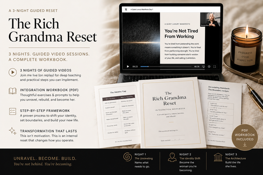 Stop Feeling Behind: The 3-Day Rich Grandma Energy Reset