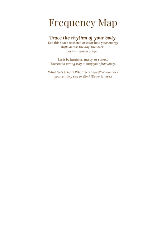 Printed Edition |The Frequency Planner Vol 3: Health Is A Frequency