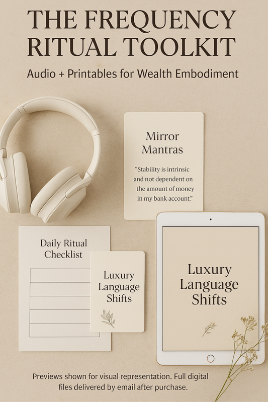 The Frequency Ritual Toolkit (Wealth Edition)