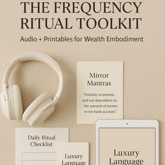 The Frequency Ritual Toolkit (Wealth Edition)