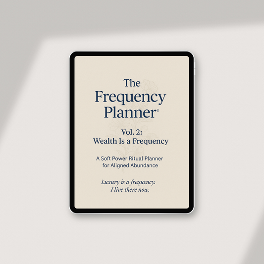 Digital Download |The Frequency Planner™ Vol 2: Wealth Is A Frequency